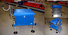 NEPTUN Sitzkiepe Team Feeder Metall