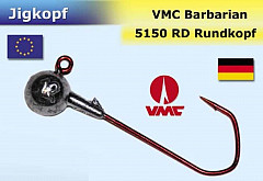 Rund Jighaken 1/0  4g VMC-5150RD 3er SB