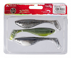 Mikado Softbait Shad #Spark #10cm_Set