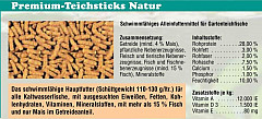 High Premium Teichsticks Natur 2,5L
