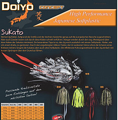 Doiyo Skirtet Jig Sukato Kani #2,5g #BR