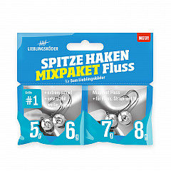 Lieblingsköder Spitze Haken #1 #Fluß-Mix