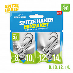 Lieblingsköder Spitze Haken #3/0 #Mix