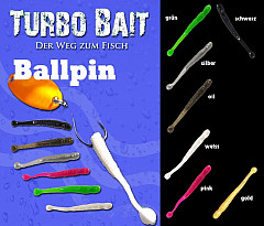 Turbo Bait Ballpin 4.5cm #schwarz