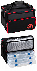 Mikado Anglertasche #M #3_Boxen