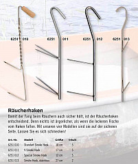 Zebco Räucherhaken 18cm Standard