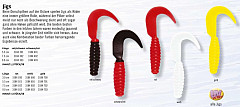 Zebco Jig Twister 9,0cm Japanrot