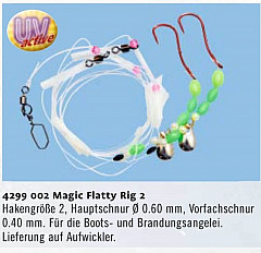 Zebco Magic Flatty Rig -2 Brandung