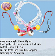 Zebco Magic Flatty Rig 10 Brandung